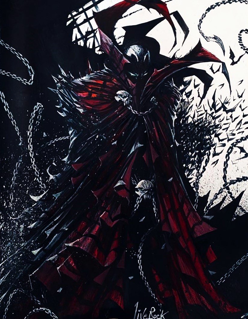 Spawn 🦇 
#Spawn #HellSpawn #AlSimmons #Chains #Necroplasm #ImageComics #ToddMcFarlane