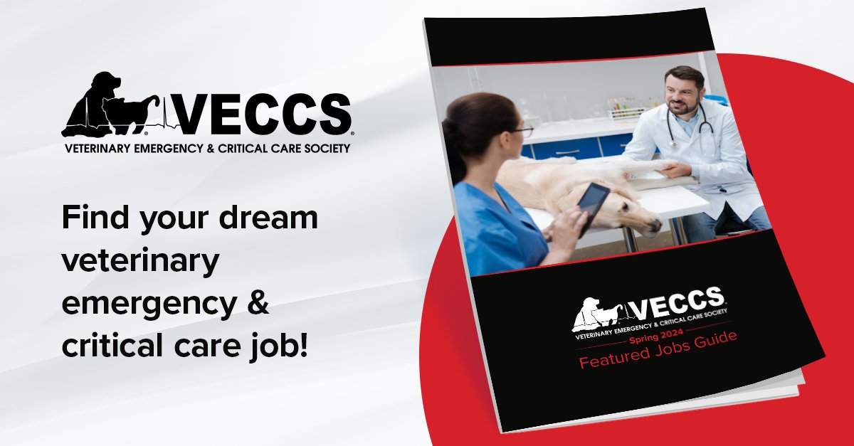 Here's a reminder: Looking to advance your career? Don't forget to explore the VECCS Spring 2024 Featured Jobs Guide! Packed with open positions, career resources, and networking opportunities in emergency and critical care. 
flipsnack.com/ymcareers/2024…