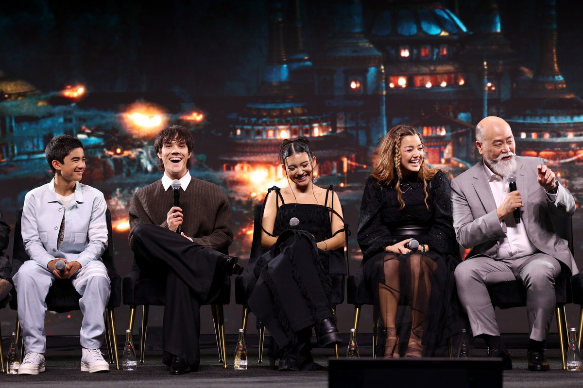 nancywyuen's tweet image. More photos from last night&apos;s Avatar the Airbender #NetflixFYSEE