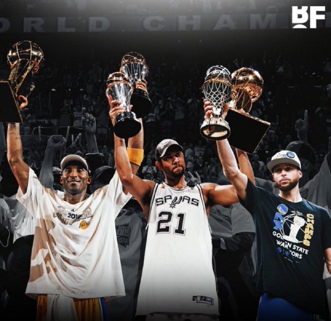 Players to win multiple Championships without a top 75 teammate - Kobe Bryant - Tim Duncan - Steph Curry End of list.