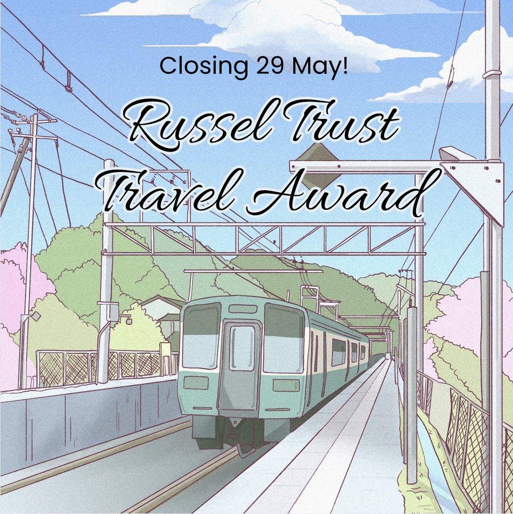 Attention all PGRs! The Russel Trust Awards is closing in less than a week! See here for further details: ow.ly/ktRa50RSNIo This award offers PGRs travel funds to further a project connected with their studies. Max award per a student is £1,500.