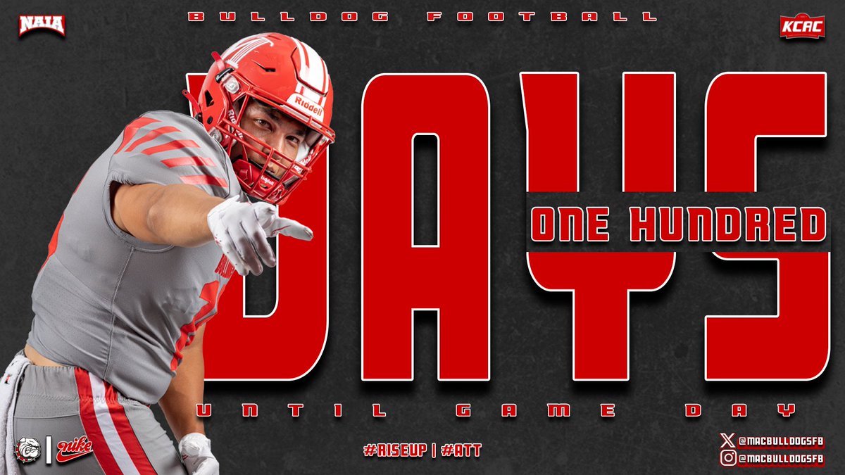 💯 days to go.

#RiseUp | #ATT