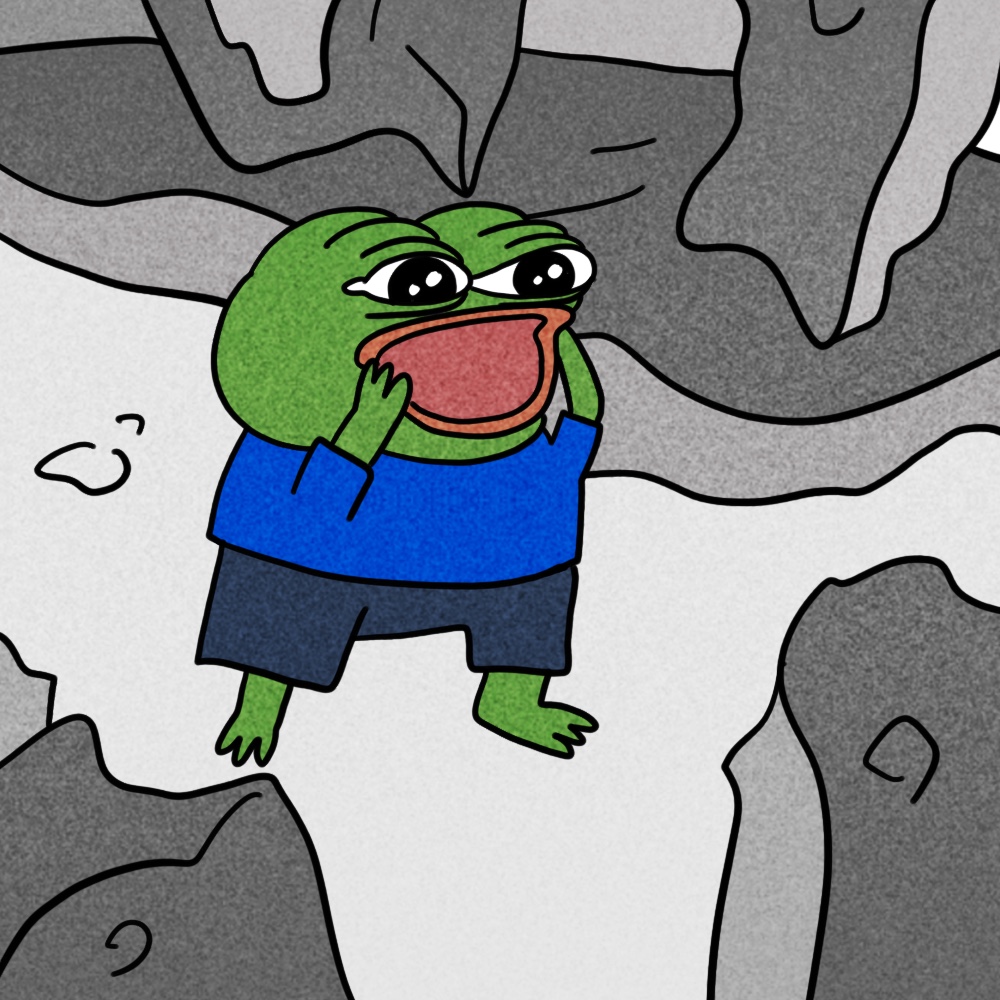 BookOfPepeX's tweet photo. Degens running to ape $PEPE https://t.co/yvXxgIcX2Q