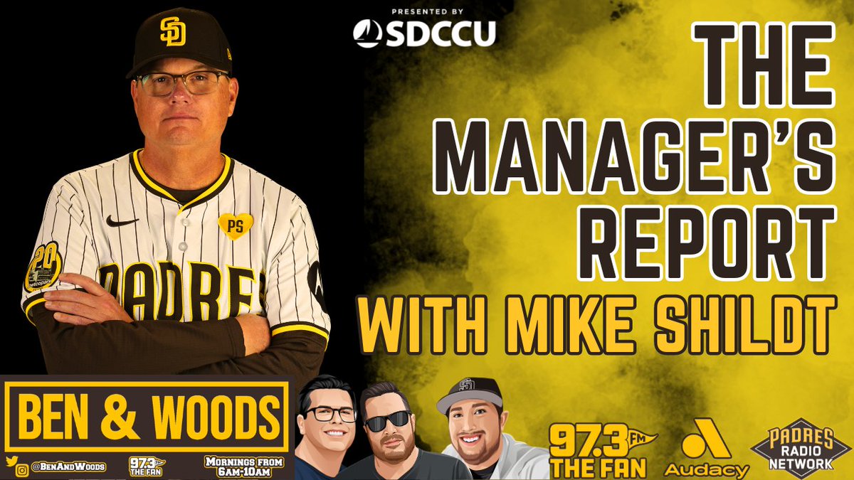 Thanks again to Mike Shildt for joining us right at the start of the show today! He discussed: - Suarez Battling The Rain - Bogaerts To The IL - If King Was Upset With Him - Struggling vs Lefties - And More! WATCH: youtu.be/yZkOppVr3lM LISTEN: omny.fm/shows/ben-wood…