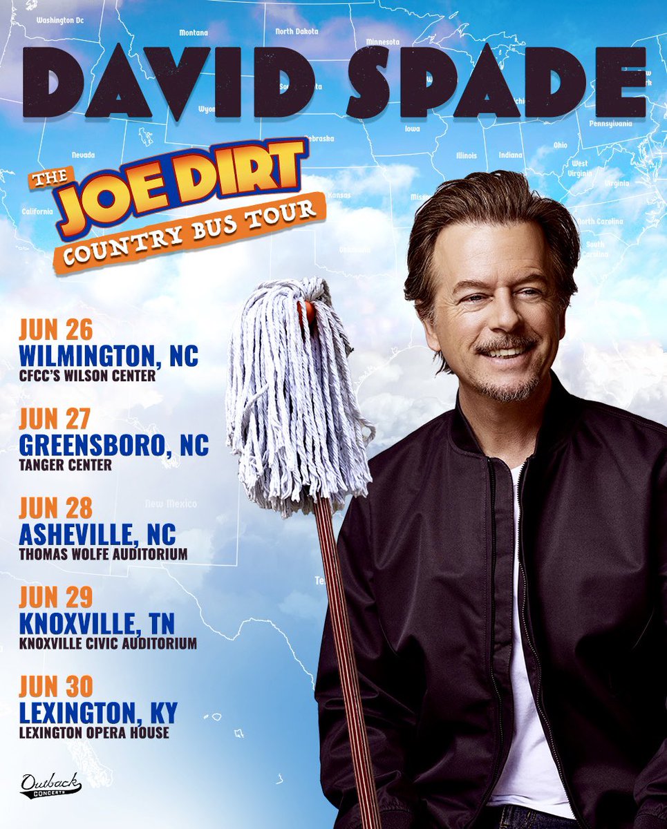 David Spade (@davidspade) on Twitter photo Coming your way ⬇️ in June davidspade.com/pages/tour <a href="/bobbymiyamoto/">bobby miyamoto</a> #katherineblanford Coming your way ⬇️ in June davidspade.com/pages/tour <a href="/bobbymiyamoto/">bobby miyamoto</a> #katherineblanford