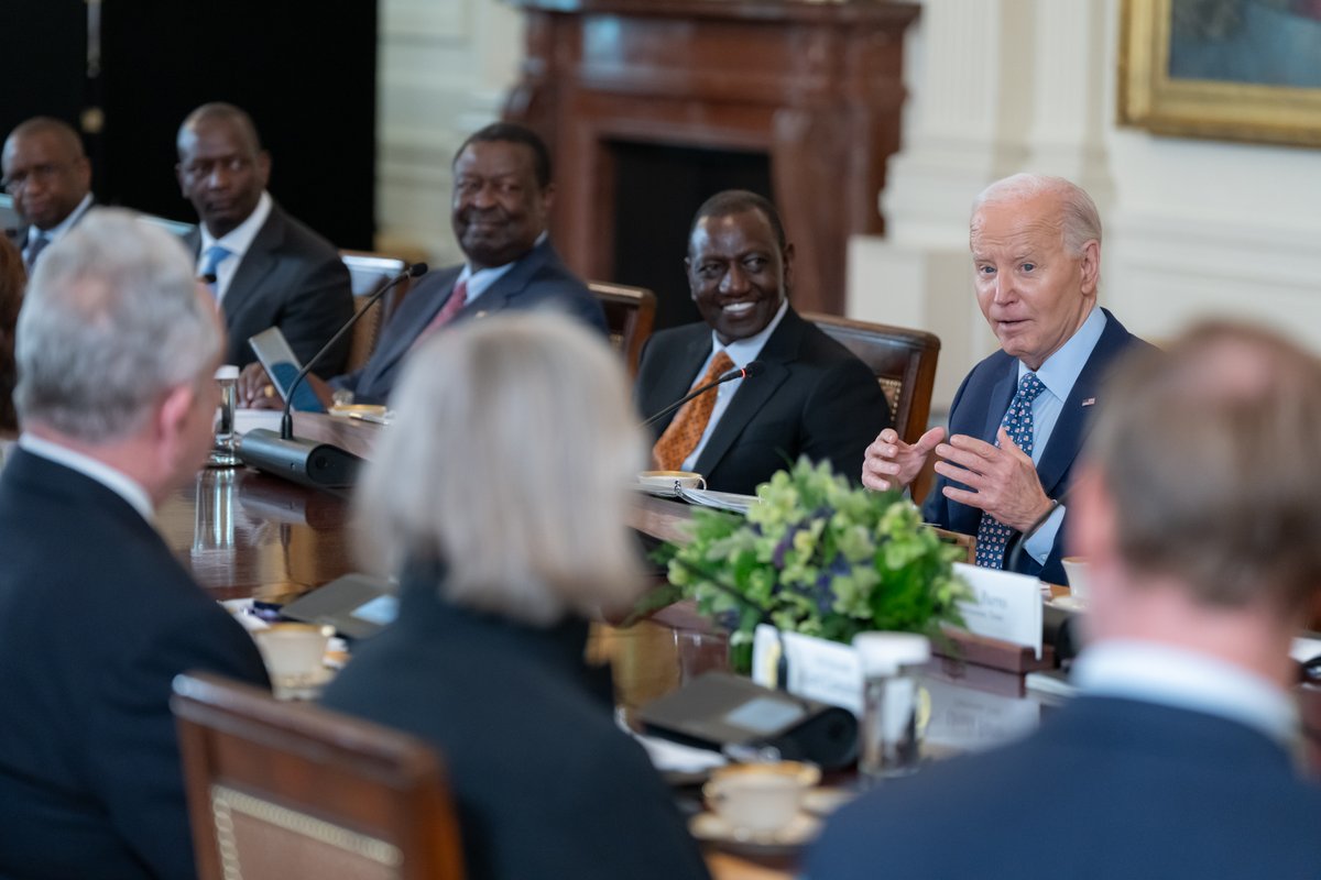 President Ruto and I believe technology should be developed and deployed with transparency, accountability, and human rights in mind.

We met with American and Kenyan business leaders to move that belief forward and deepen the ties between Silicon Valley and the Silicon Savannah.