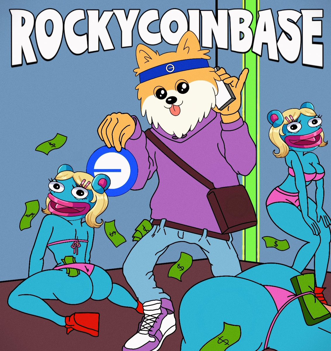$ROCKY is about to spice things up a bit, wonder who he’s talking to? 

t.me/rockycoinbase/
