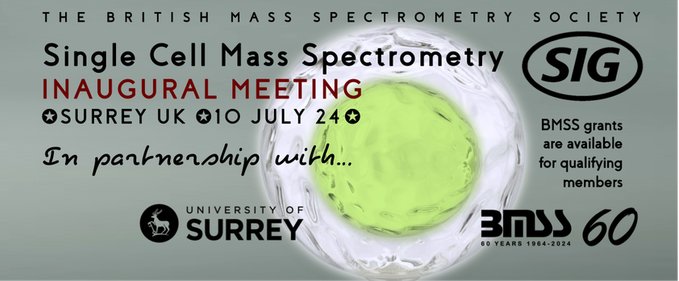 Dong-Hyun Kim (@dhkim118) on Twitter photo This is a quick reminder that the abstract deadline for the <a href="/bmss_official/">British Mass Spectrometry Society</a> #SingleCell SIG meeting is Monday 3rd June and the registration deadline is Wednesday 26th June. More details about the meeting are available here - bmss.org.uk/bmss-single-ce… <a href="/drmelbailey/">Melanie bailey</a> This is a quick reminder that the abstract deadline for the <a href="/bmss_official/">British Mass Spectrometry Society</a> #SingleCell SIG meeting is Monday 3rd June and the registration deadline is Wednesday 26th June. More details about the meeting are available here - bmss.org.uk/bmss-single-ce… <a href="/drmelbailey/">Melanie bailey</a>