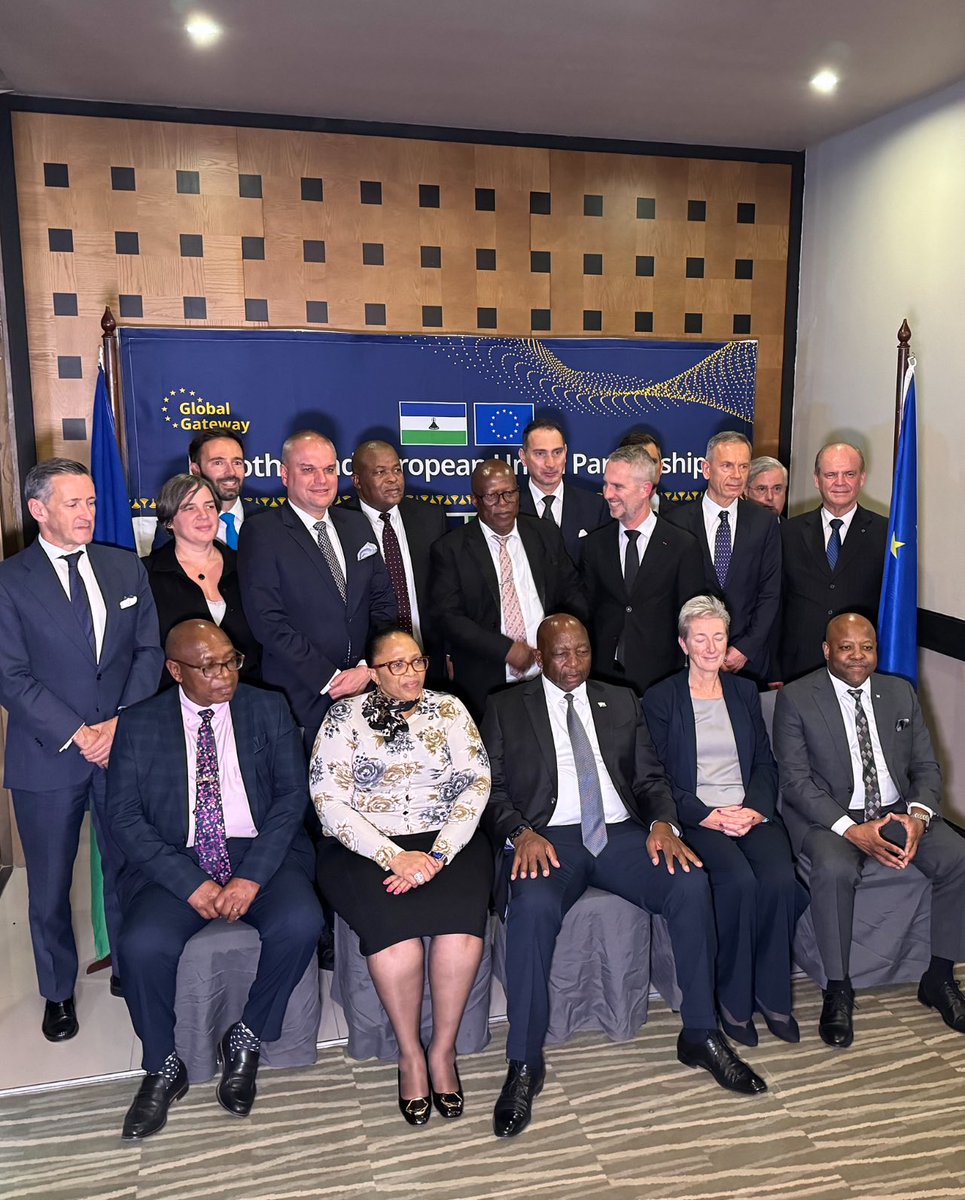 12/27 EU Member state’s ambassadors were in attendance for the #EU_Lesotho Partnership forum. This is the biggest delegation ever from EU to Lesotho. ⁦@Sophie_Mokoena⁩ #sabcnews ⁦@EUinLesotho⁩