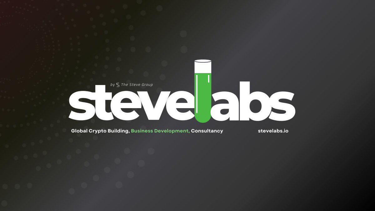 ‼️Türkiye Kripto Camiası’na Duyuru 🔈🇹🇷

Katıldığımız yurtiçi ve yurtdışı etkinliklerde Türkiye'de eksikliğini hissettiğimiz, proje üretme ve geliştirme konularında fon desteği ve hizmet verecek olan SteveLabs'ı açtık 🚀

Bu konuda Global’de çok sağlam Yatırımcı ve Fon