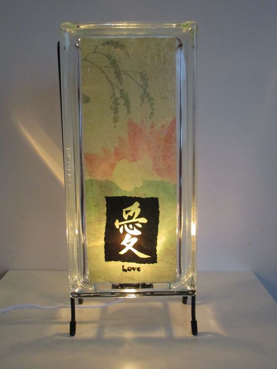 etsy.com/shop/Glowblocks FREE SHIPPING #freeshipping #etsy #lamps #nightlight #gifts #lamp #handmadegift #homedecor #glassblock #chinesecalligraphy #giftforwife #anniversarygift #weddinggift #weddinggiftideas #midcenturymodern #giftidea #gift #lovequotes #giftsforcouple #etsyfinds