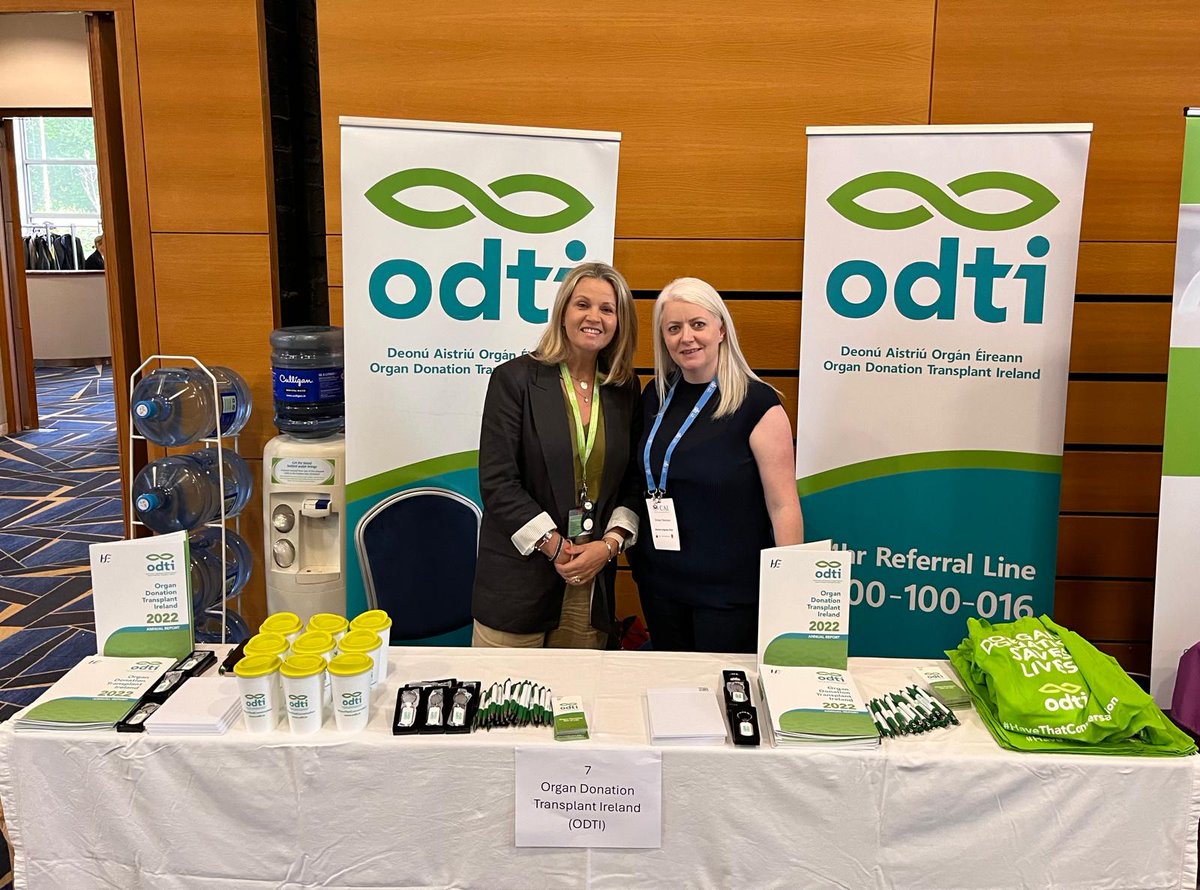 Organ Donation Transplant Ireland (@odti_irl) on Twitter photo Both Eimear's from organ donor Coordination team in attendance at College of Anaesthesiologists Annual Congress at UCD #havethatconversation #organdonationsaveslives <a href="/HSELive/">HSE Ireland</a> <a href="/CcoHse/">Dr Colm Henry, CCO HSE Ireland</a> Both Eimear's from organ donor Coordination team in attendance at College of Anaesthesiologists Annual Congress at UCD #havethatconversation #organdonationsaveslives <a href="/HSELive/">HSE Ireland</a> <a href="/CcoHse/">Dr Colm Henry, CCO HSE Ireland</a>