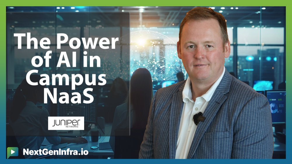 Catch Gordon Mackintosh of @JuniperNetworks talking about the rise of #NaaS and its impact on business scalability. Learn about Juniper's partner-first approach and the future of #AI in #networking: ngi.fyi/naas24-juniper…
