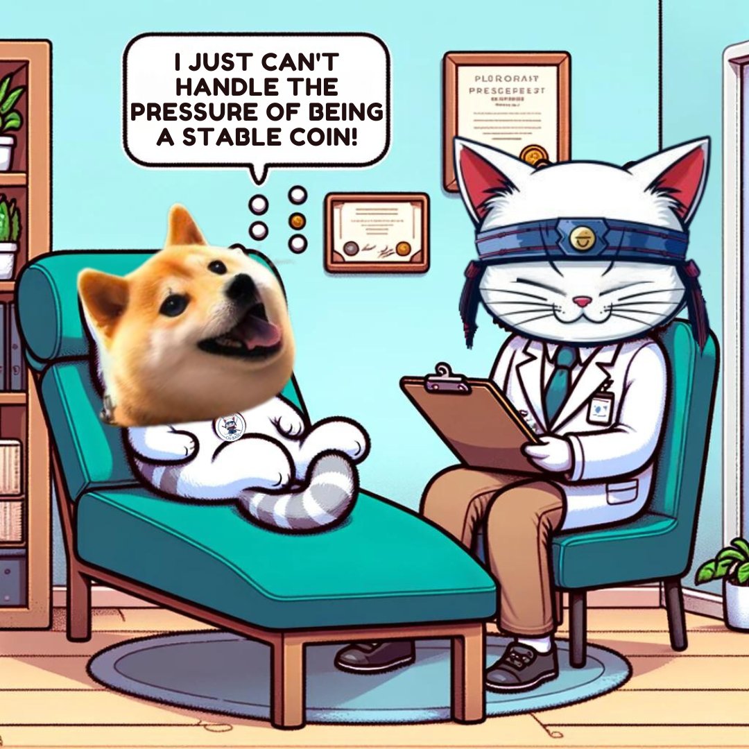 Why did #doge go to therapy? 

Because they couldn't handle the pressure of being a stable coin! 

Whilst $doge is busy going barking mad $NEKO is paw-sed to realise their meow-ficant purr-pose 🐾

CA: 0x96b3478cF54F373c5A3D0AD43d7e5160F3b48dBE
TG: t.me/NEKObase1