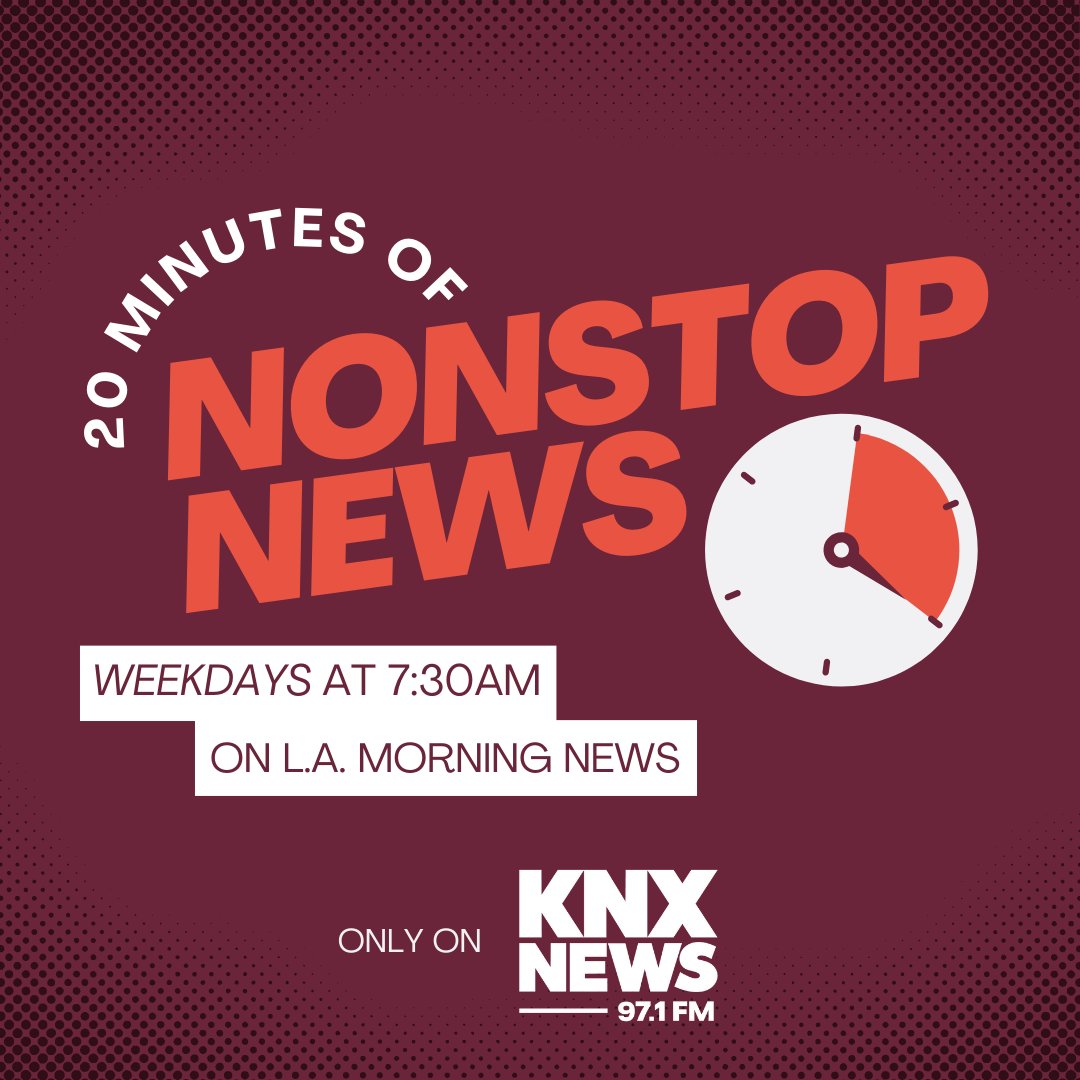 On today’s 20 minutes of Nonstop News: UCLA's Chancellor testifies about anti-Semitism on campus and the removal of the pro-Palestinian encampment. Metro's board will consider new safety measures today. LISTEN: omny.fm/shows/knxam-on…