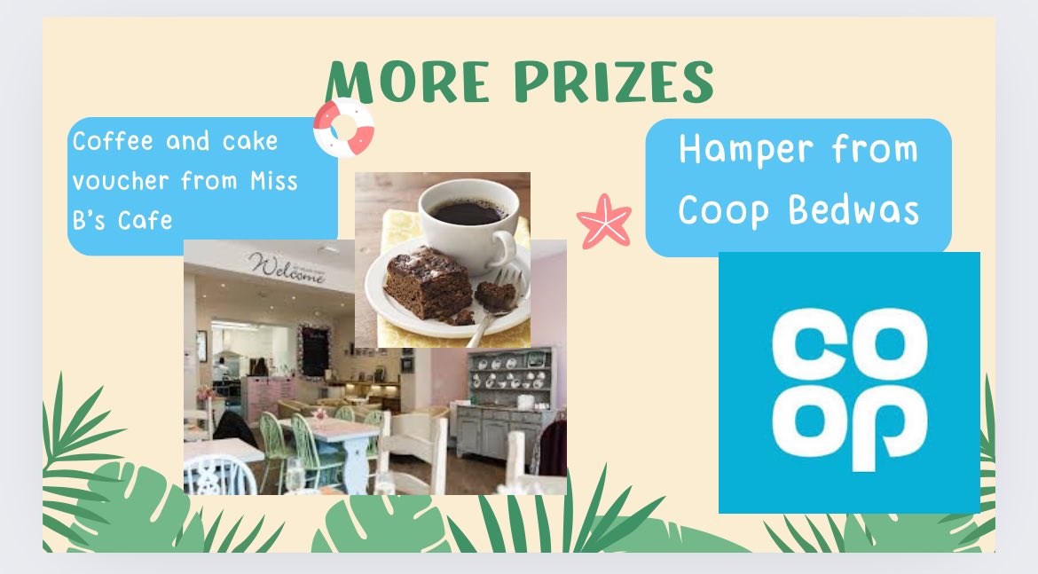 BedwasCymraeg's tweet photo. Even more prizes for our Summer Raffle @bedwashighsch https://t.co/fKZxTGl550