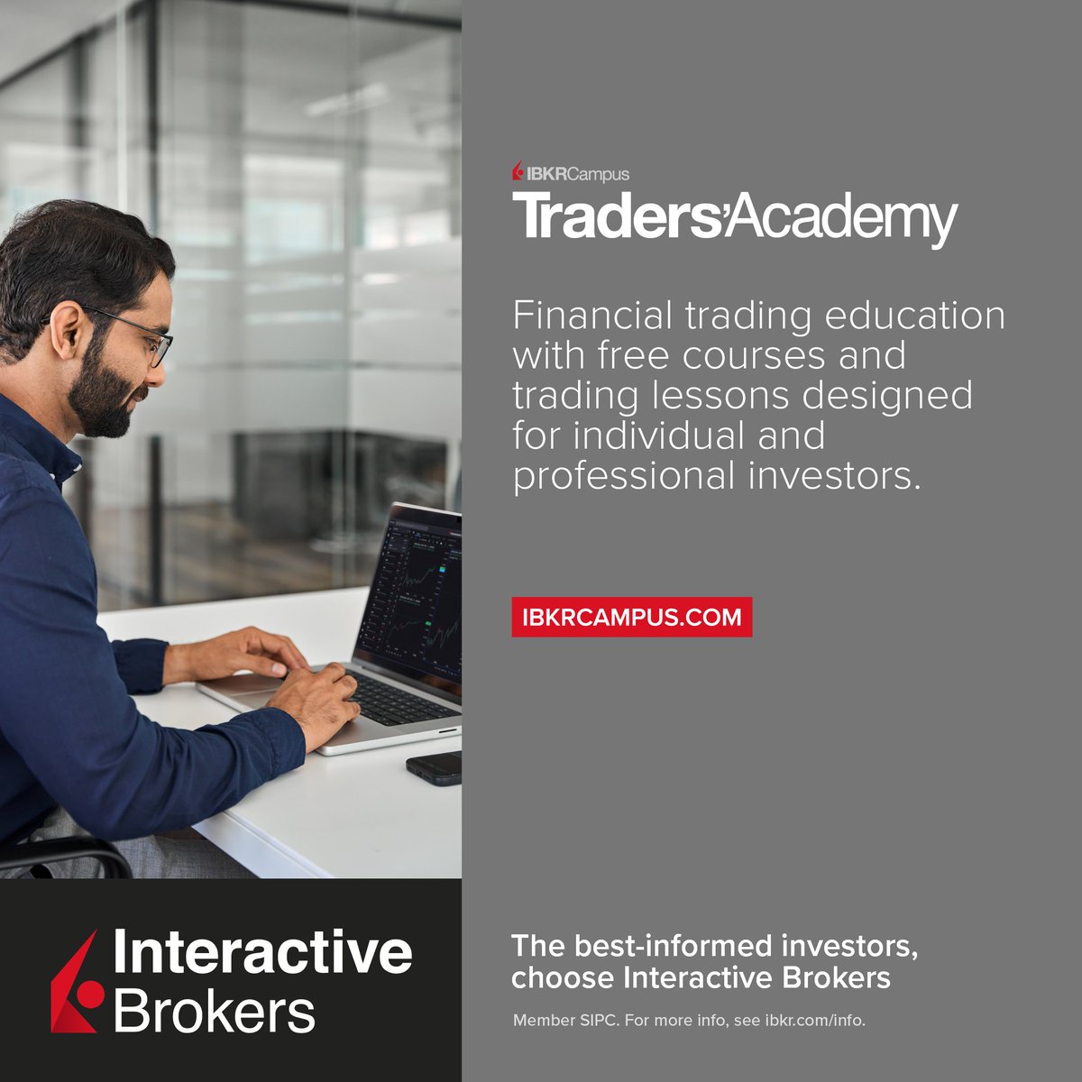 Enhance your #trading knowledge with @IBKR_Campus's Traders' Academy offering free, comprehensive courses designed by #finance professionals. Start today: spr.ly/6018d4qli