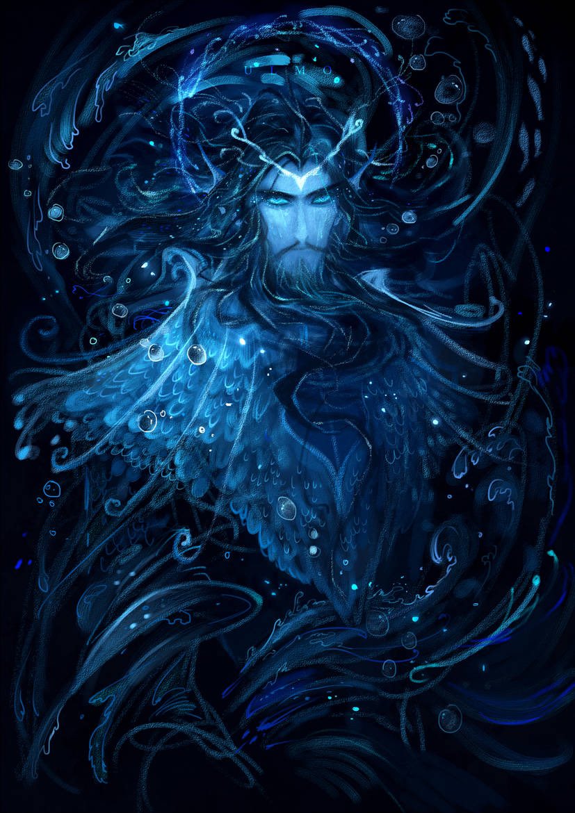 Tolkien character of the day is Ulmo from the Silmarillion! Requested by anonymous
Art credit to wavesheep
deviantart.com/wavesheep/gall…
