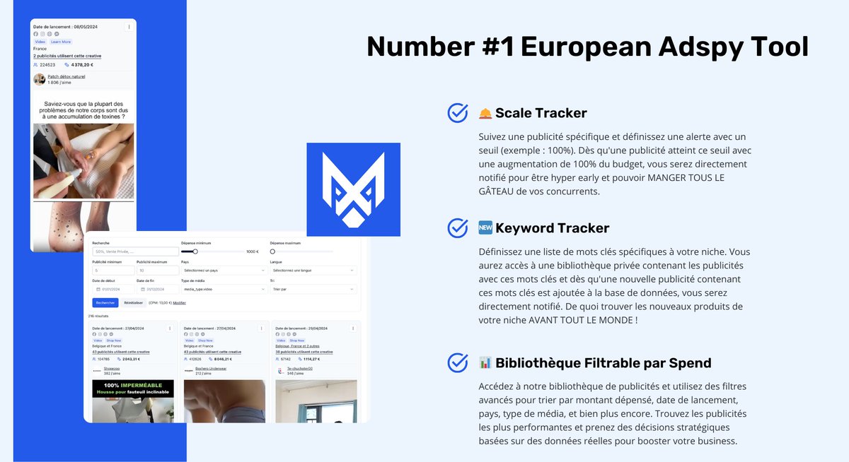 Tu vas enfin faire 𝘁𝗲𝘀 𝗽𝗿𝗲𝗺𝗶𝗲𝗿𝘀 𝟭𝗞 𝗗𝗮𝘆𝘀.

Foxad.io sort le Mercredi 29 Mai. 🎉

À l'occasion de la sortie de mon premier SAAS je vais faire gagner à l'un d'entre vous 𝟭 𝗔𝗡 𝗗'𝗔𝗕𝗢𝗡𝗡𝗘𝗠𝗘𝗡𝗧 𝗚𝗥𝗔𝗧𝗨𝗜𝗧 🎁

Like + RT + Commente "Fox"