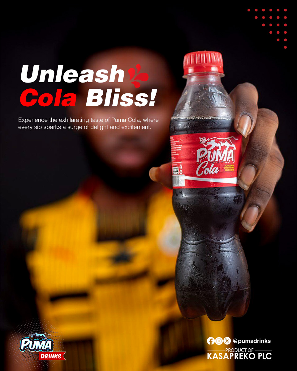 Back it again folks! Yet to grab a bottle of #Pumacola? Hit Tessy up RN ... Lets feel the vibe again like ama governor😋

#pumadrinks #kasapreko #cola #drinks #partytime #goodvibes #breakingnews #colazionesana #blissfulmoments #naturally #Perfectmatchxtra