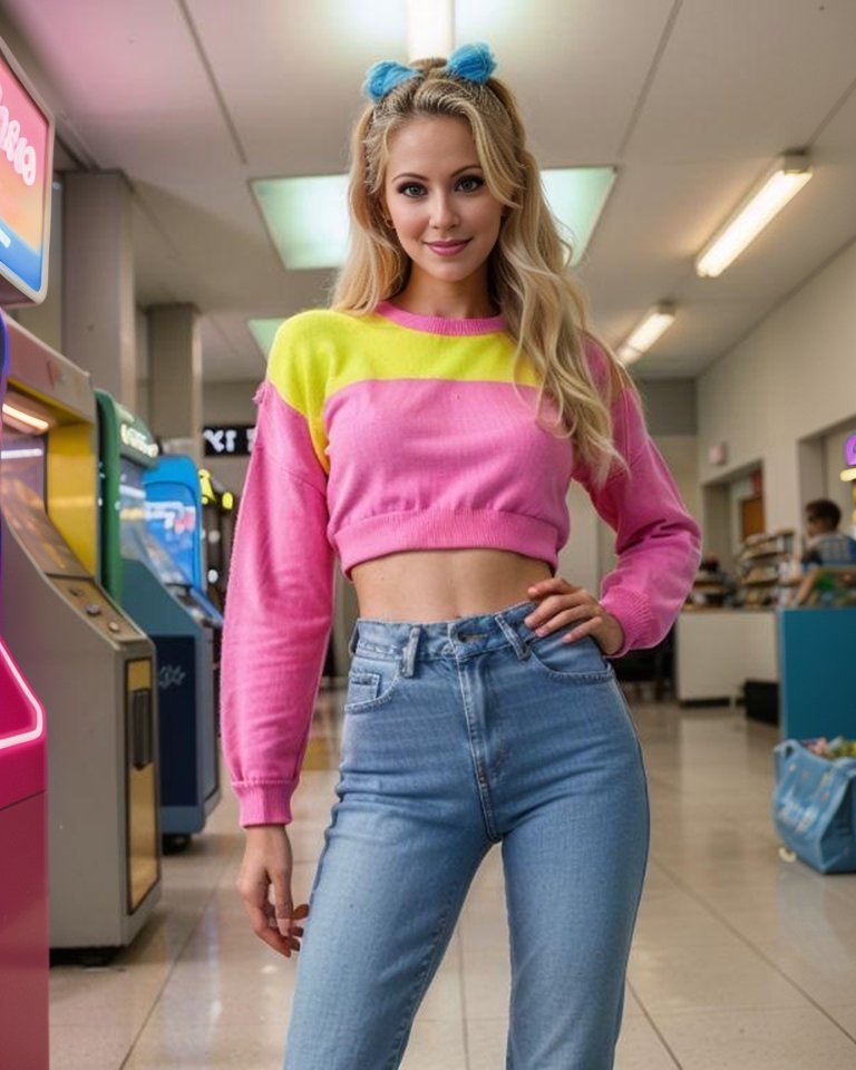 Going retro #1980s for #ThrowbackThursday! What do you think?

#80s #1980Fashion #ThrowbackThursdays #Mall #Arcade  #ThursdayMood #ThursdayVibe #1980sVibe #80sVibe