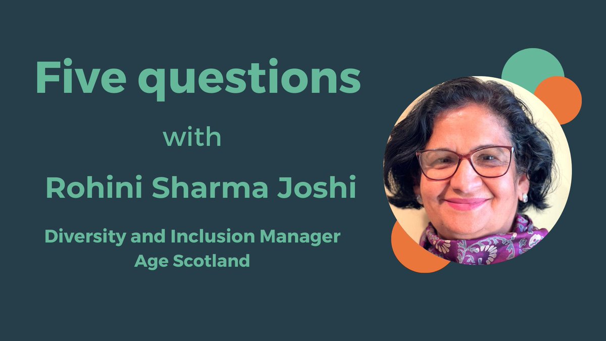 Rohini from @AgeScotland joins us for the latest edition of Five Questions With - our news series which brings an insight to the roles of those supporting people living with dementia.

Learn more about Rohini and listen to her personal playlist ⏬

playlistforlife.org.uk/five-questions…