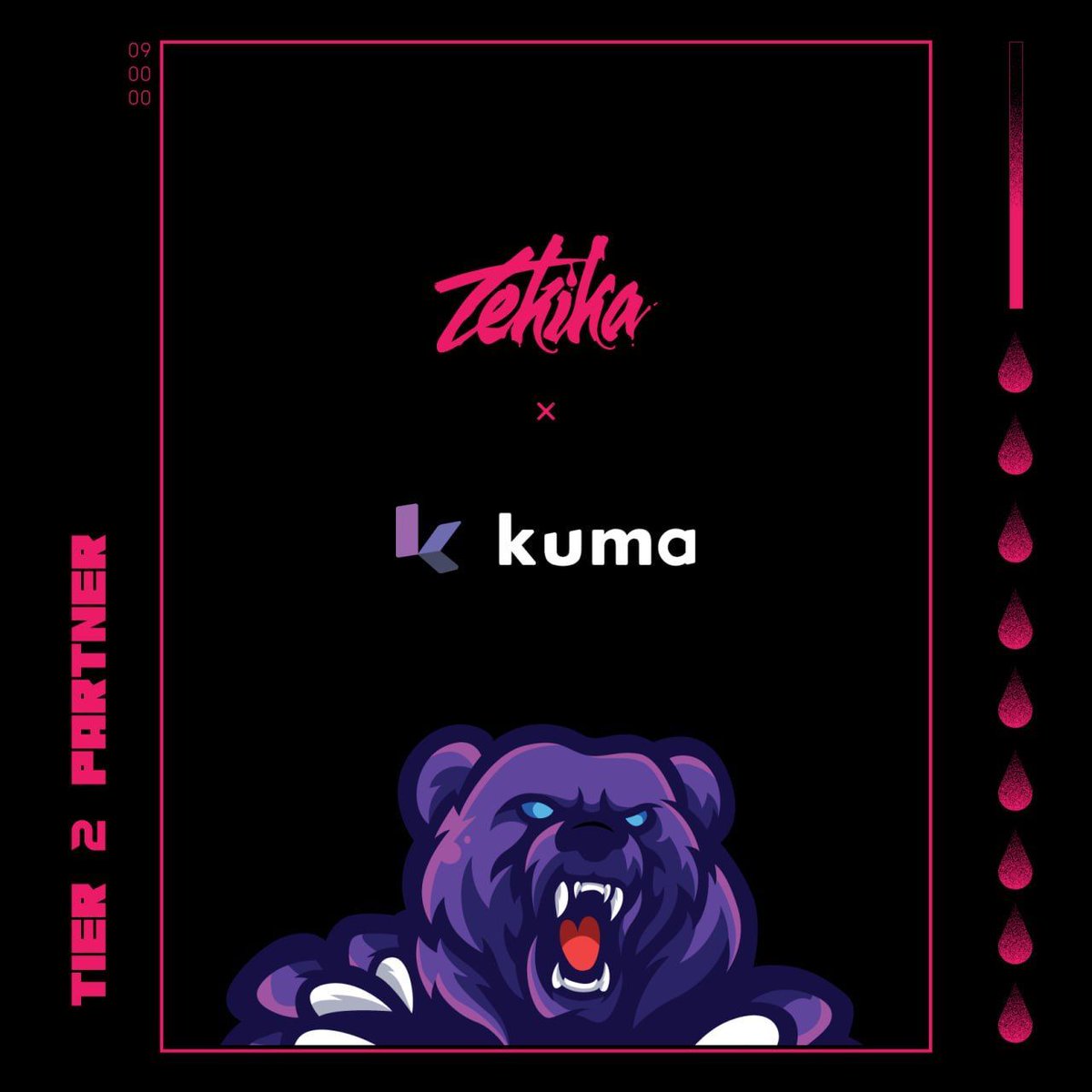 Bzzt 🤖 Incoming #airdrop partner inbound 🐻 Welcome @KumaProtocol to the Tekika #NFT adventure. Tier 2: $2️⃣.5️⃣k is dedicated to the #Kumaprotocol quest rewards🪂 Welcome aboard 🫡 Stay tuned for more Tekika updates coming soon!