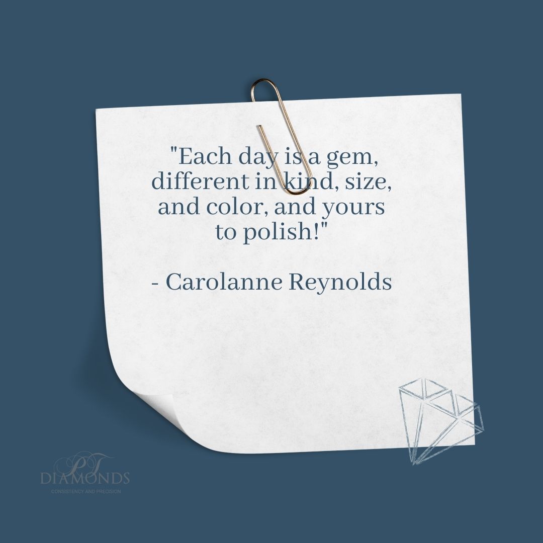 PTDiamondsInc's tweet photo. "Each day is a gem, different in kind, size, and color, and yours to polish!"
- Carolanne Reynolds
#diamods #loosediamonds #ptdiamonds #diamondwholesale #torontodiamonds #jewelry #diamondsupplier #toronto https://t.co/tH4t7CRbVQ