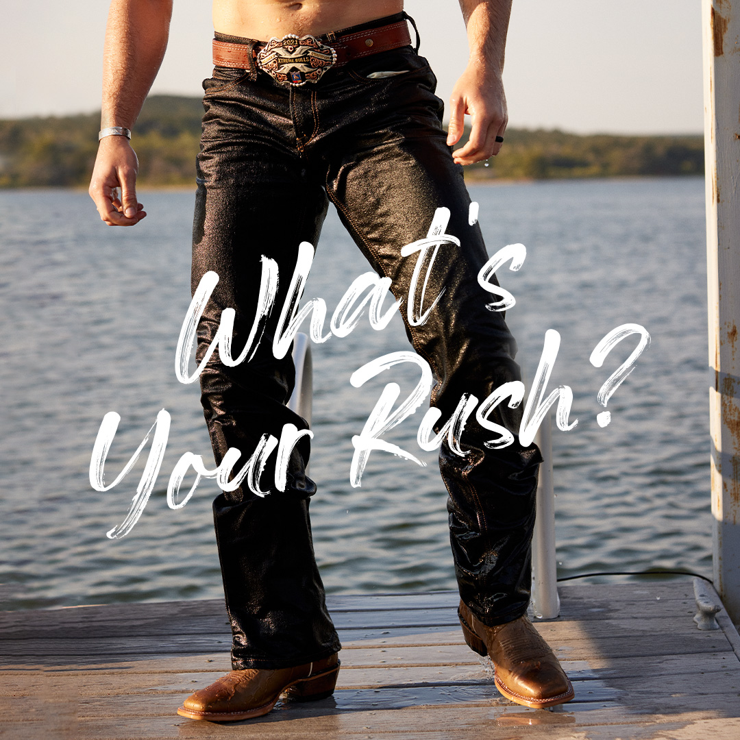 Great-fitting denim you can do anything in. #WhatsYourRush #Ariat