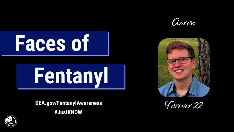 #DYK Fentanyl is 50x more potent than heroin.  Join DEA in remembering those lost from fentanyl poisoning by submitting a photo of a loved one lost to fentanyl.  #JustKNOW

 dea.gov/fentanylawaren…