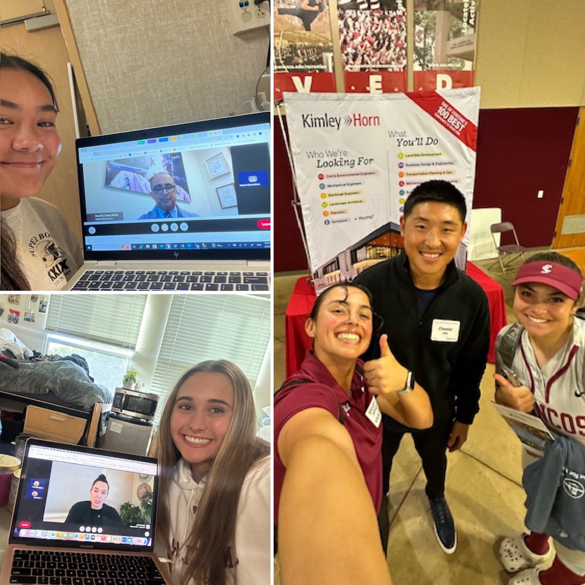 As we do every year, all of our underclassmen attended career fairs throughout the season put on by the SCU Career Center!! #SCUBroncos #StampedeTogether