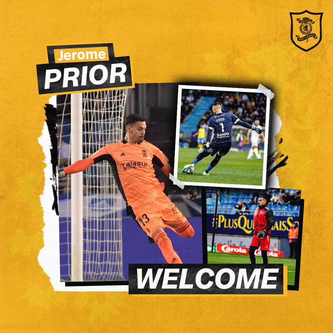 🦁 𝐖𝐞𝐥𝐜𝐨𝐦𝐞 𝐭𝐨 𝐭𝐡𝐞 𝐋𝐢𝐨𝐧𝐬 We're delighted to announce that goalkeeper Jérôme Prior has signed a pre-contract with the club and will join the Lions for pre-season in mid-June, subject to international clearance. 🖥️ buff.ly/3WR5Ckn