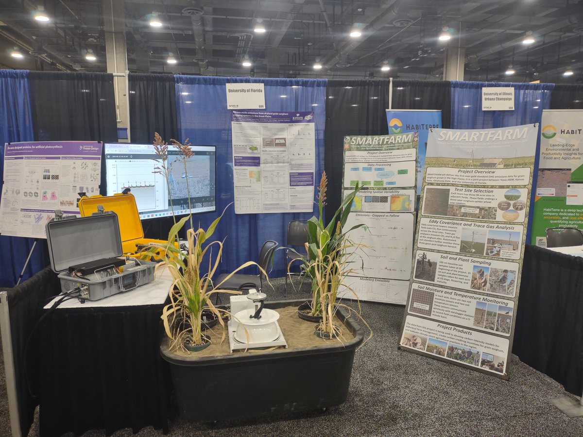 Peter Tomlinson (@kstatesoilh2o) on Twitter photo Show casing out DOE Smartfarm work on the carbon and nitrogen footprint of grain #sorghum production at the #arpae24 energy summit in Dallas, Texas. <a href="/KStateAgRsch/">K-State Ag Research</a> <a href="/KStateAgron/">K-State Agronomy</a> Show casing out DOE Smartfarm work on the carbon and nitrogen footprint of grain #sorghum production at the #arpae24 energy summit in Dallas, Texas. <a href="/KStateAgRsch/">K-State Ag Research</a> <a href="/KStateAgron/">K-State Agronomy</a>