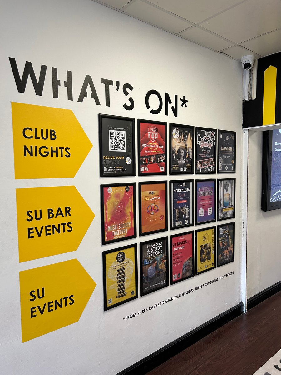 Need to unwind after exams? Don't worry - the Essex Student Union has you covered! Check out all of their upcoming events and celebrate your accomplishments! #essesxpsychology #essexstudentunion