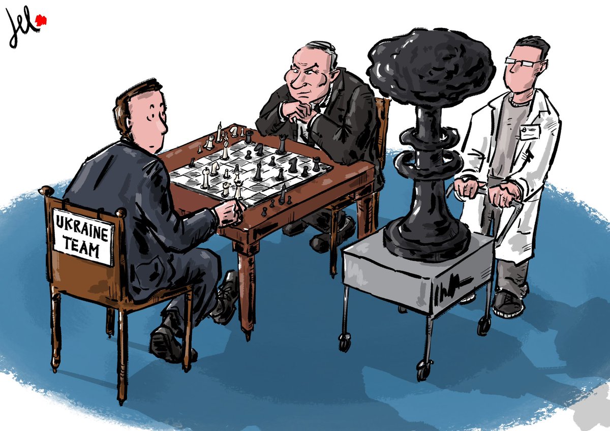 The Nuke’s Gambit ♟️☢️ #tacticalnuke #nuclear #putin #ukraine #chess