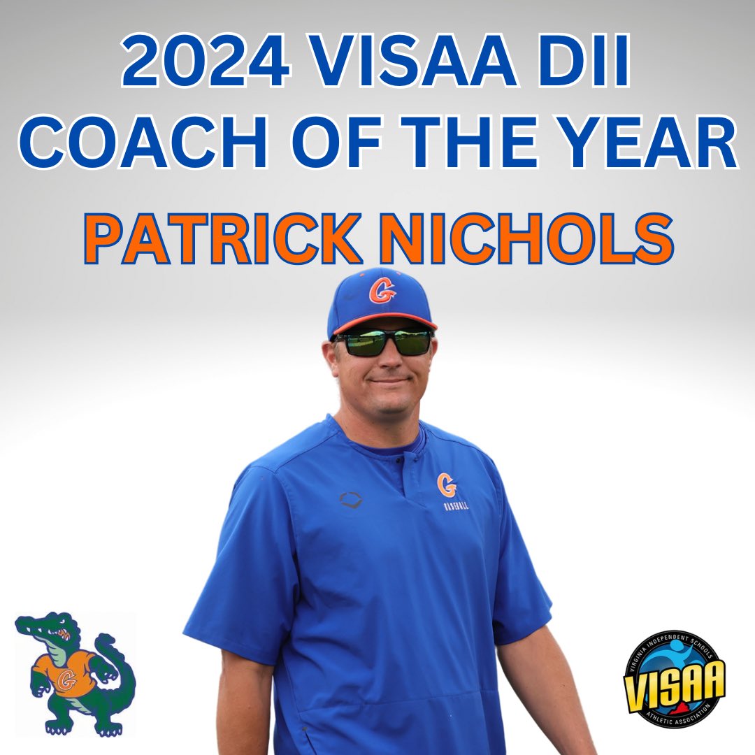 Congrats to our skipper for being named <a href="/VISAABaseball/">VISAA Baseball</a> DII Coach of the Year!