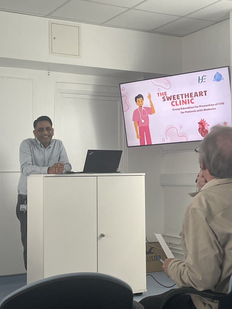 AngelaFerret's tweet photo. The first patients attended the "SweetHeart Clinic" in Cuan A today. Diabetes Nurses identified patients at risk of CVD,
&amp; Cardiology Nurses provided targeted prevention education. Positive patient feedback reflects the incredible work put in from both nursing teams💕 https://t.co/6OaEk069RO