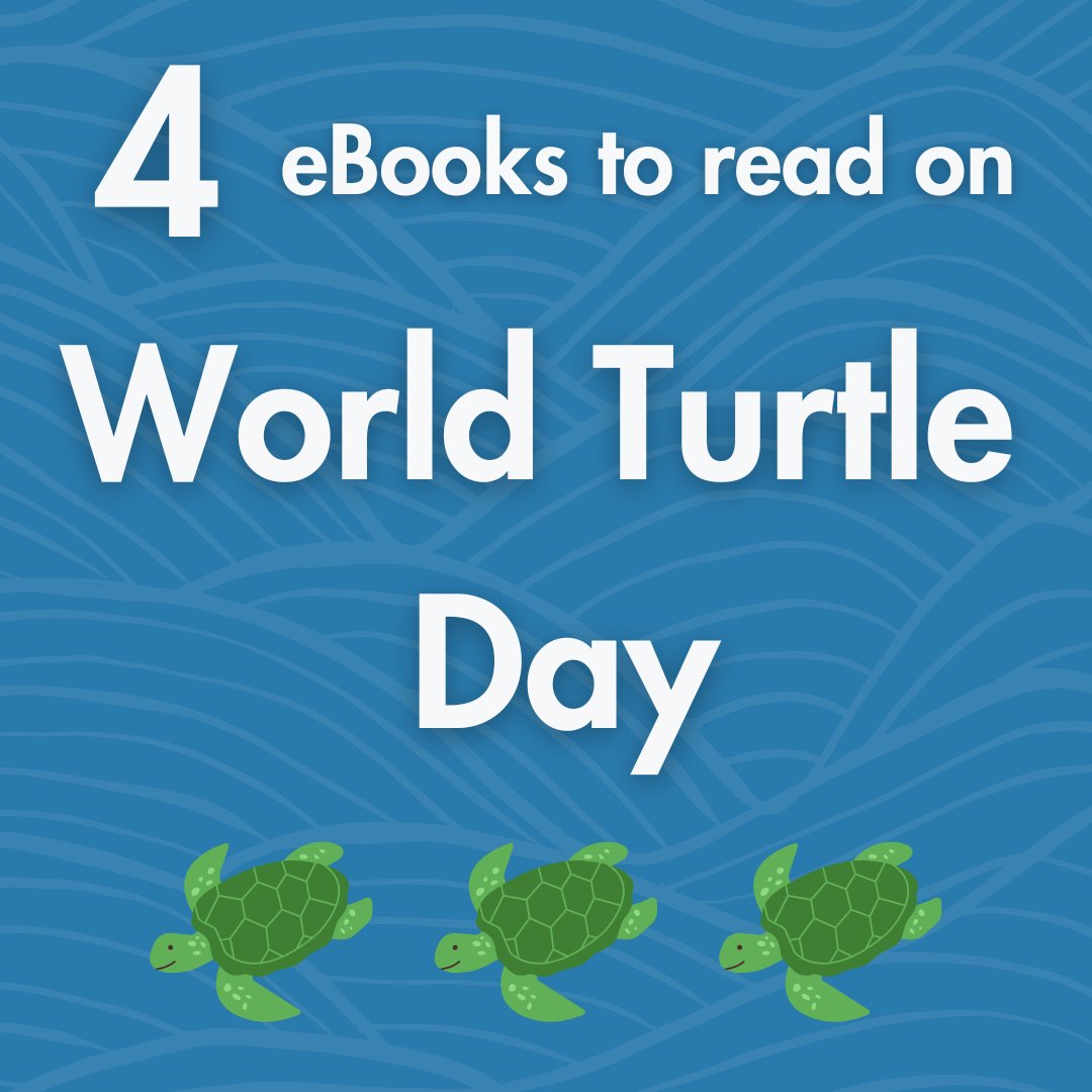 FathomReads's tweet photo. From ocean depths to sandy shores, learn all about turtles with these must-read eBooks on World Turtle Day. 📖🐢 🌎

#turtles #tortoises #worldturtleday #turtle #tortoise https://t.co/T5qOIrZjHK