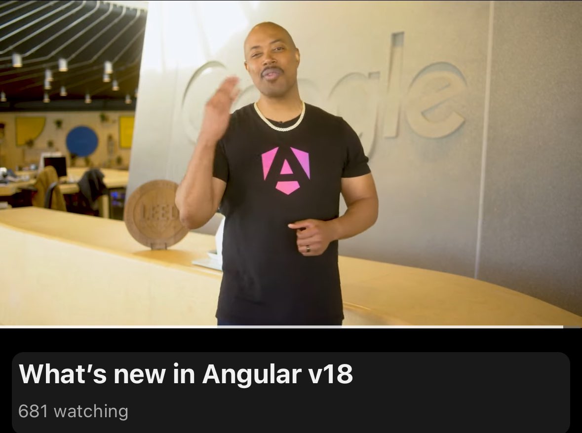 Let’s go Mark! I/O big stage next year! @marktechson @Google @googledevs @angular