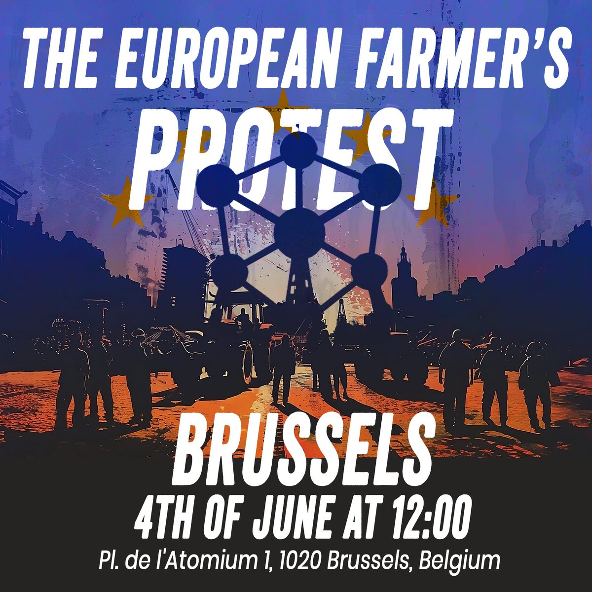 Be there 4 Jun #FarmersProtest #Brussels
