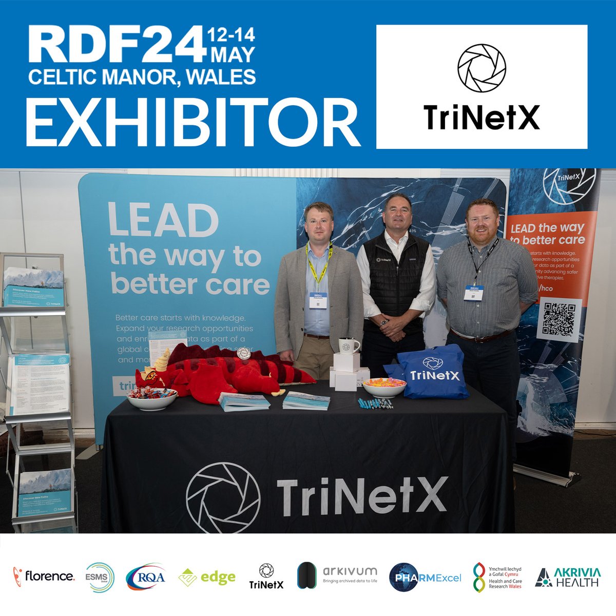 TheRDForum's tweet photo. Meet the Exhibitors from #RDF24……Introducing @TriNetX
Healthcare organizations across the globe use the TriNetX platform every day to participate in more clinical trials, empower their researchers with fast analytic capabilities, and collaborate with other institutions. https://t.co/Zzlj8PkSWn