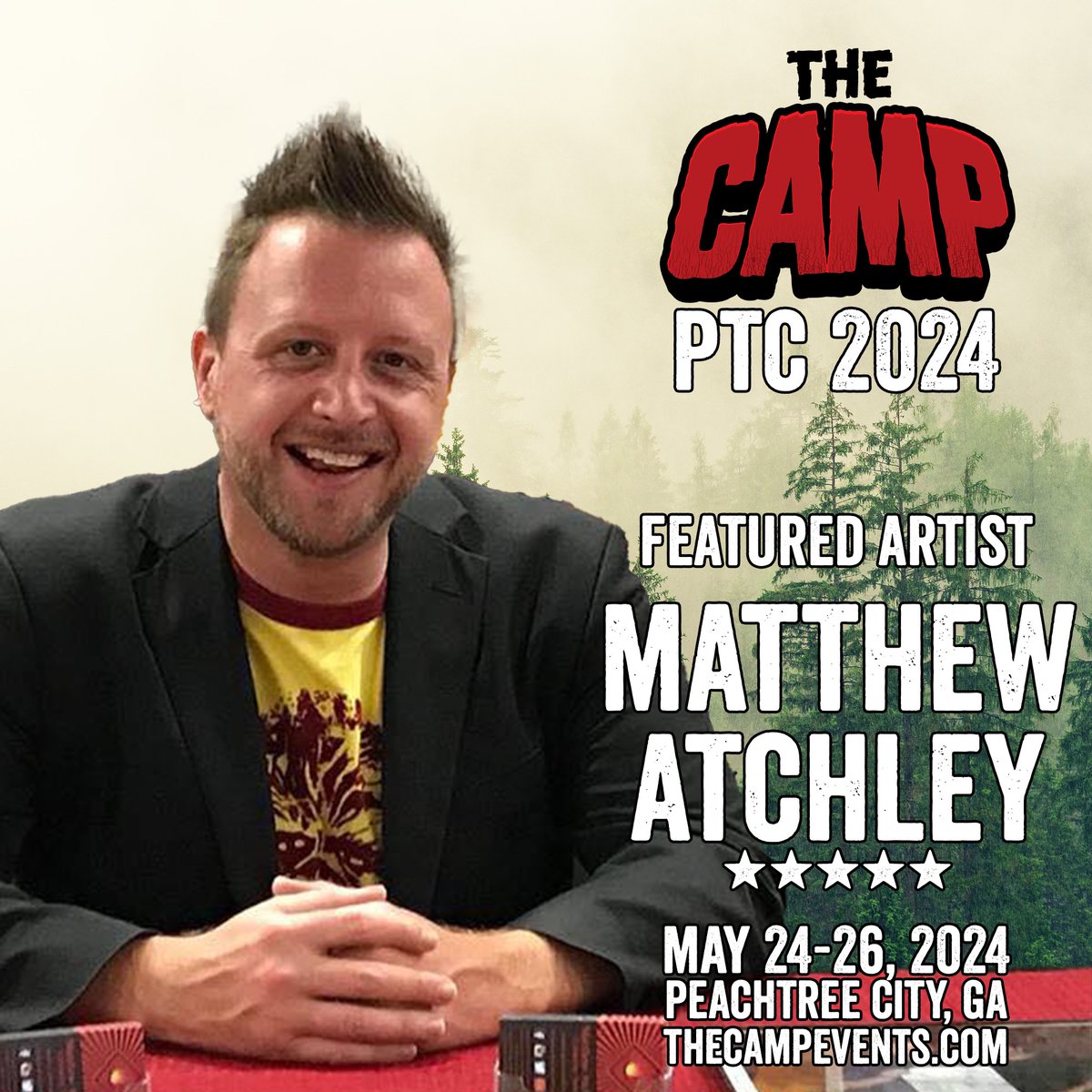 TheCampEvents's tweet photo. Make sure you check out these featured artists this weekend! They’ll have their booths set up at the Camp all weekend long. https://t.co/NMkrWZBKha