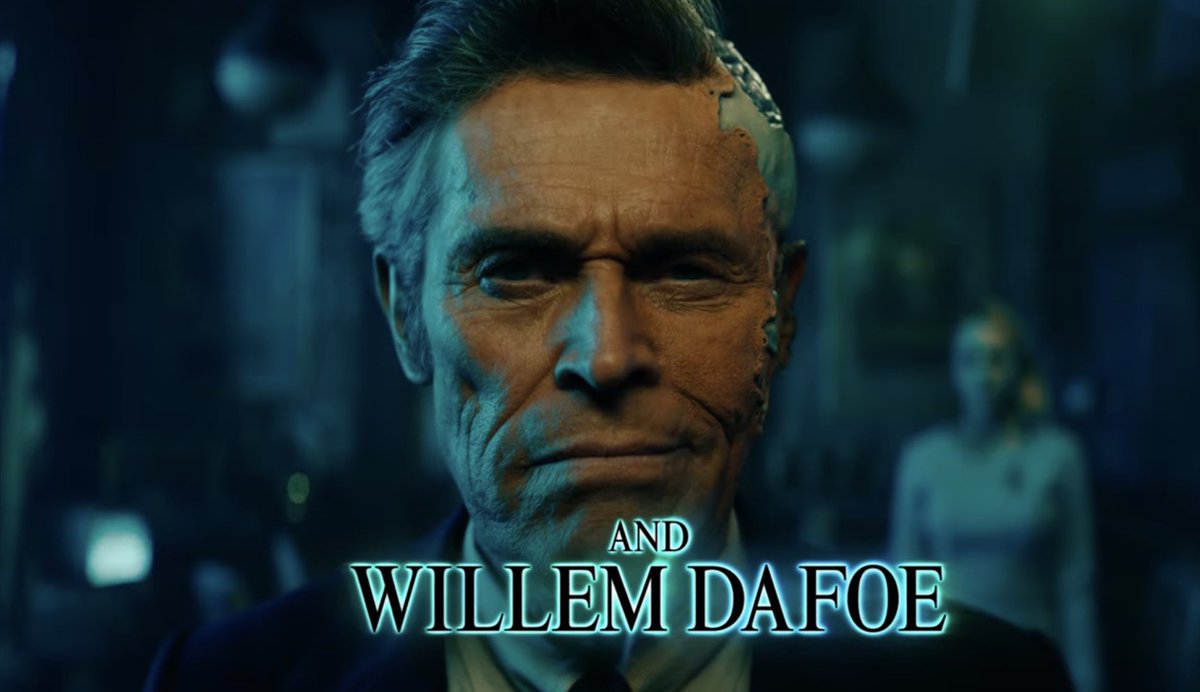 DiscussingFilm's tweet photo. First look at Willem Dafoe in ‘BEETLEJUICE 2’ https://t.co/TiIUtQjtRW
