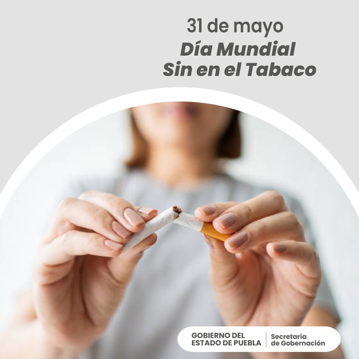 La Asamblea Mundial de la Salud instituyó el “Día Mundial sin Tabaco” en 1987, con el objetivo de concienciar los peligros del tabaquismo para la salud y fomentar la adopción de medidas salud públicas para reducir su consumo.