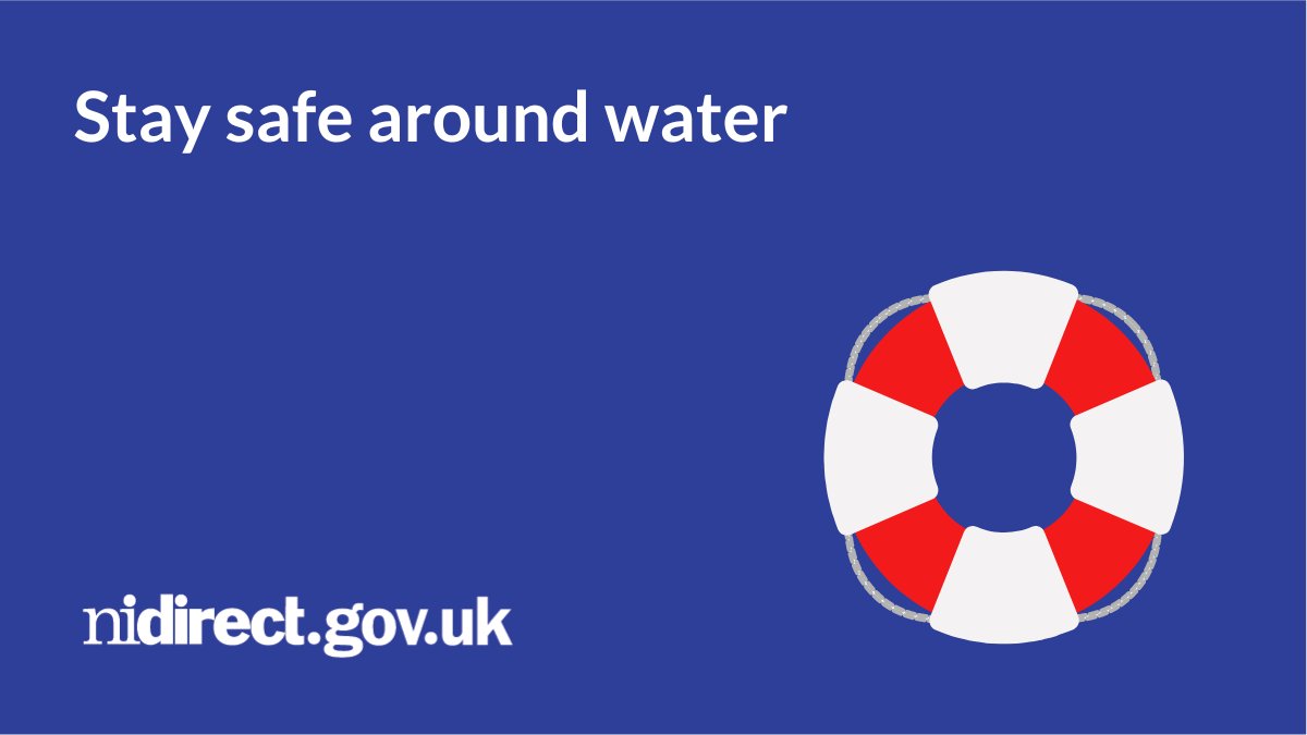 Reservoirs, rivers, disused quarries and other water bodies may look safe but they can be hazardous - spot and keep away from dangers. More information: nidirect.gov.uk/news/risks-pla… #BeWaterAware @niwnews @daera_NI