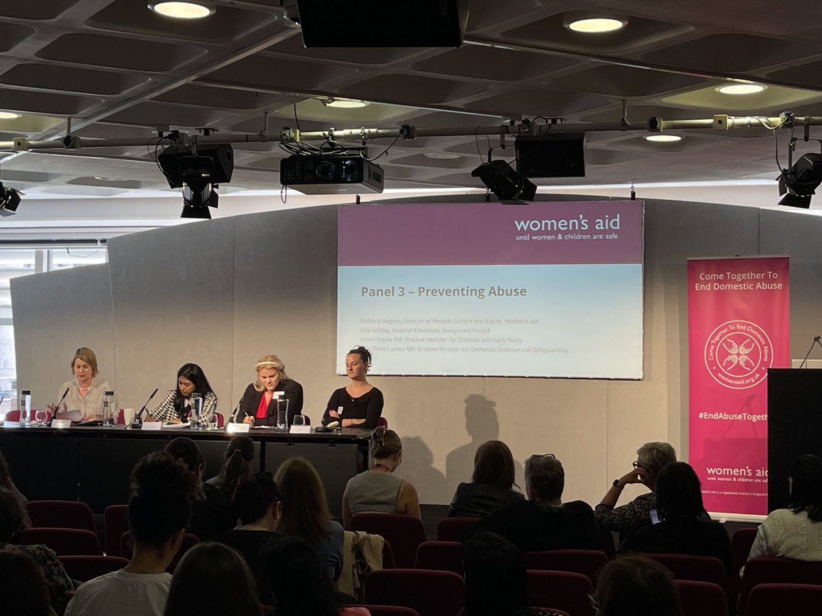 “Tackling the business model of toxic masculinity and misogyny” - Ellie Softley, Head of Education and Facilitation for <a href="/ei_movement/">Everyone's Invited</a>.

Our third panel today explores how we can work together to raise awareness and put an end to the culture that tolerates abuse.