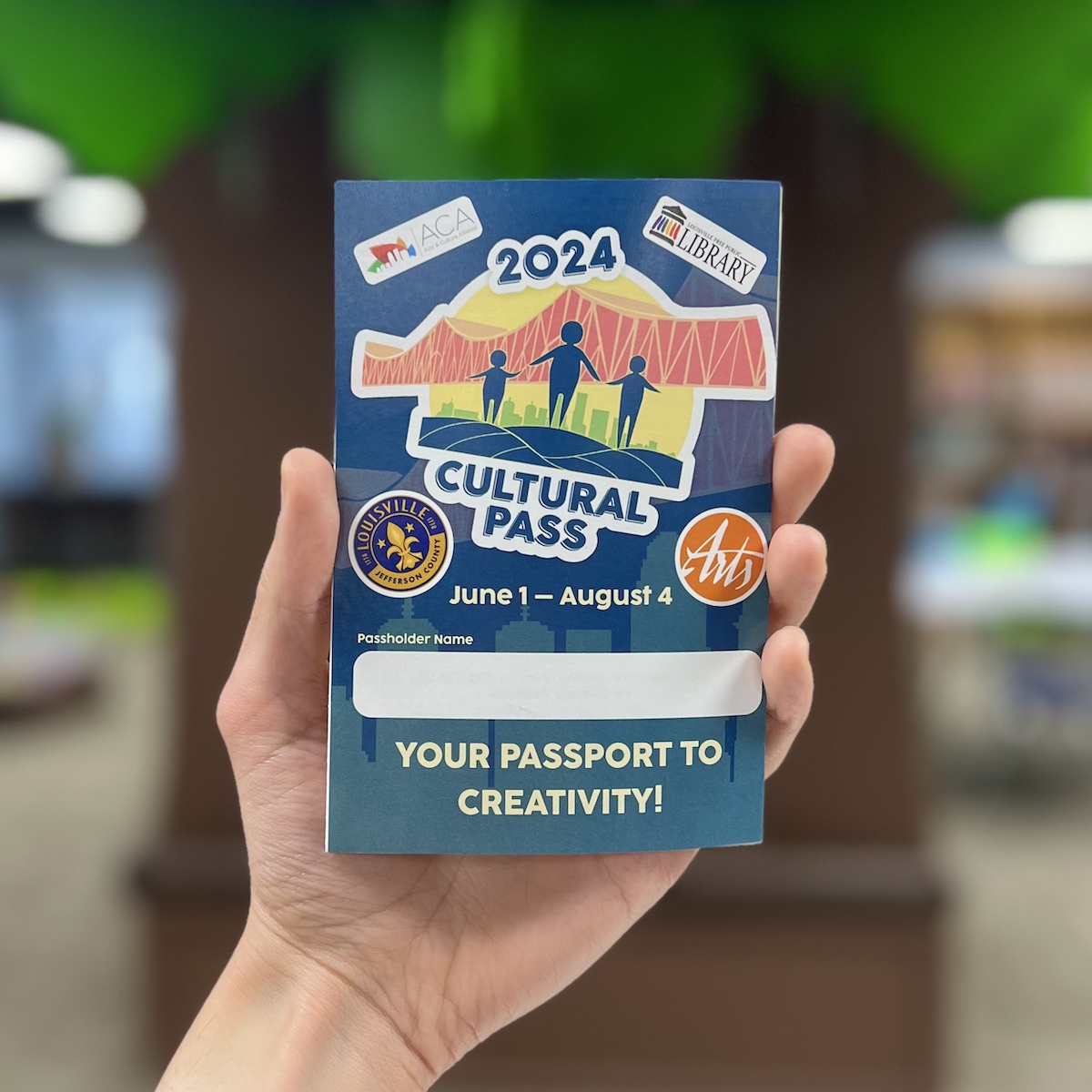 NAFCPL's tweet image. Pre-registration is now open for the Cultural Pass! Youth 0-21 years old can get free admission to over 50 arts and culture venues, including the Louisville Zoo! Sign up at: nafclibrary.beanstack.org
Pick up your Cultural Pass at The Floyd County Library starting June 1st.