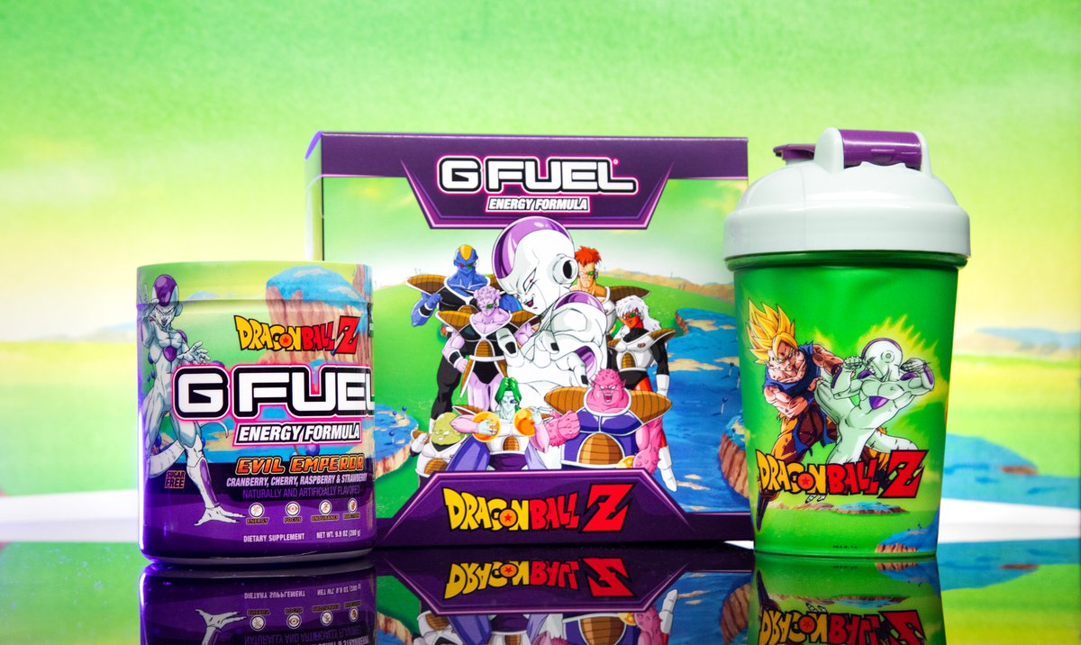 💙 💬 𝗥𝗧 + 𝗖𝗢𝗠𝗠𝗘𝗡𝗧 'GOKU' or 'FRIEZA' to win a #DBZ x #GFUEL Collector's Box of your choice! 📦 

🤩 BOTH OF THESE BOXES ARE NOW BACK IN STOCK! ⤵️ 

🛍️ 𝗚𝗘𝗧 𝗬𝗢𝗨𝗥𝗦: GFUEL.com/collections/an…