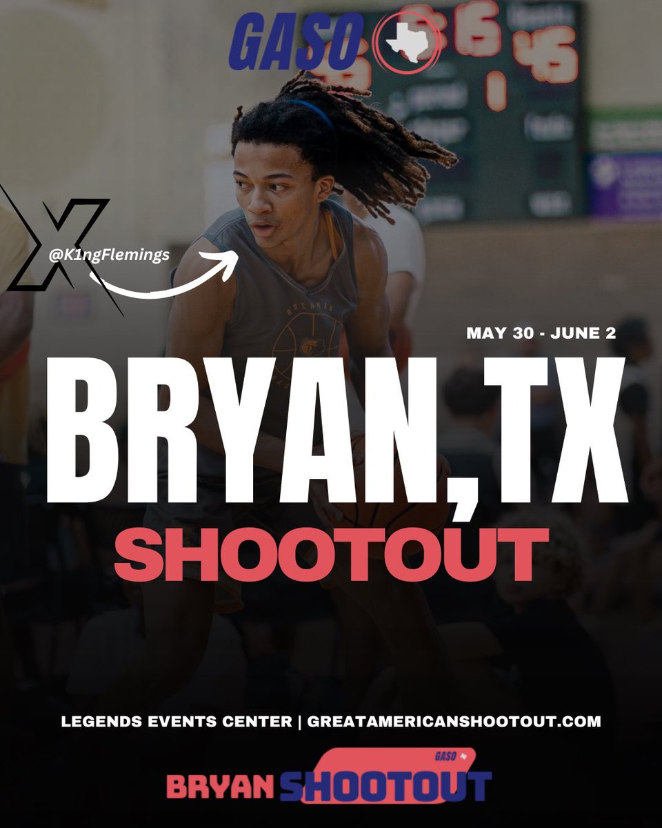 Bryan, TX is NEXT! | May 30 - June 2 Heading to the Legends Event Center next weekend. Will we see YOU there ?👀 Greatamericanshootout.com to register