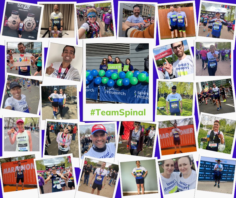 SpinalResearch's tweet image. 🌟 Massive well done &amp;amp; thank you to #TeamSpinal! 🌟

We’re over the moon to share that  #TeamSpinal took on the London Marathon in April and due to their hard work and dedication, have raised an incredible £384,017! 🎉

Together, we will cure paralysis!